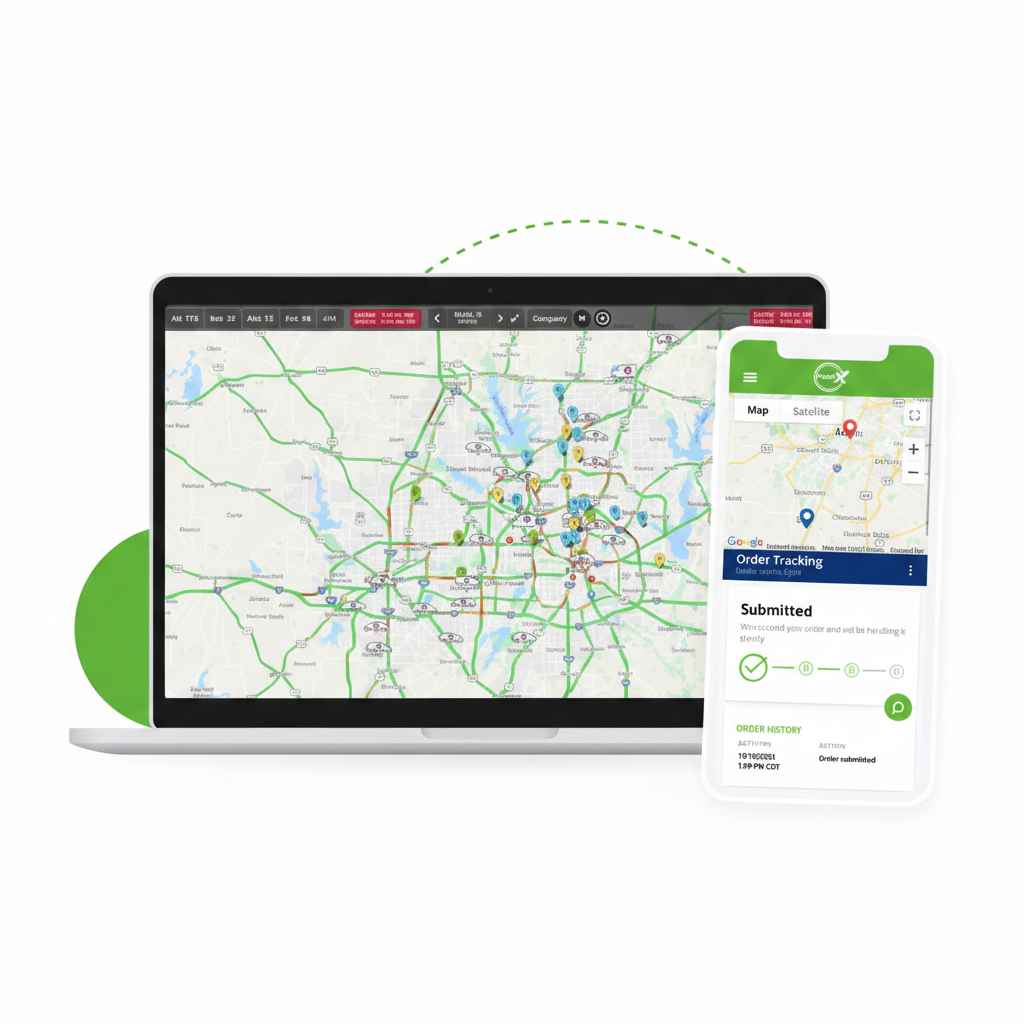 FreshX App Mockup Square