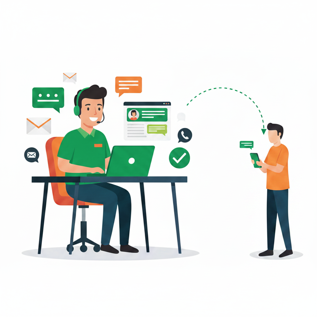 We're Here to Help - Full Canvas